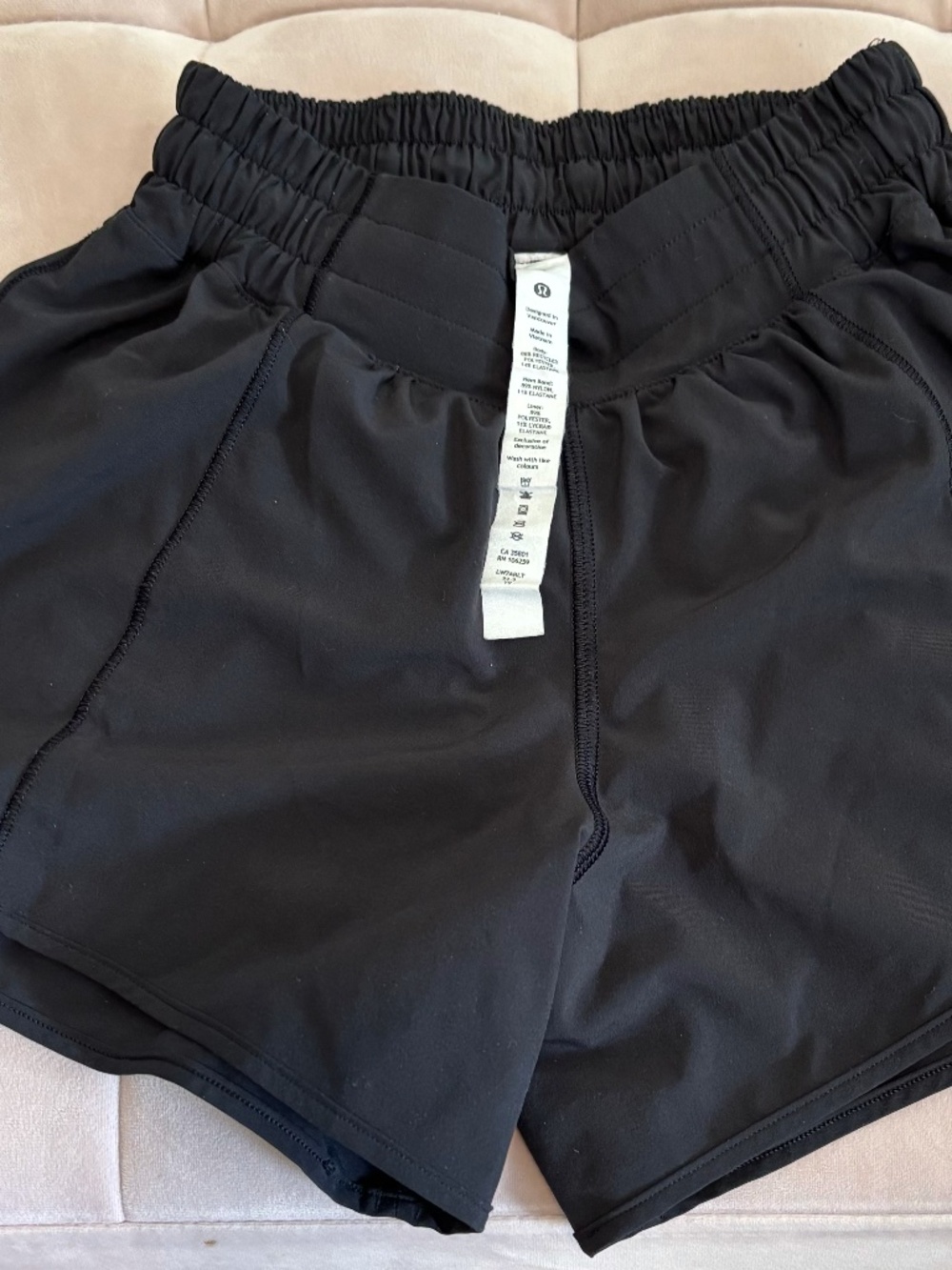 Black Lululemon Shorts